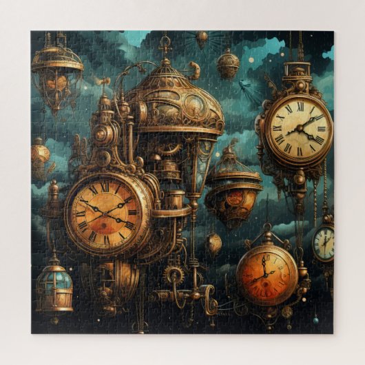 Steampunkuhren Puzzle (Vertikal)
