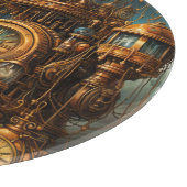 Steampunkuhren-Schneidbrett Schneidebrett (Ecke)