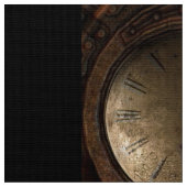 Steampunkzeit Eintritt Uhrengetriebe Türfett 1/4 Stoff (Nahaufnahme)