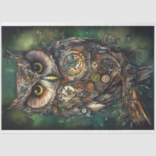 Steampuschel 1 Dekoupage Papier (Vorderseite)