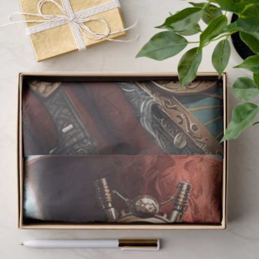 Steampuschenpapier Seidenpapier (Geschenk)