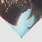 Steampuschenpapier Seidenpapier (Detail)