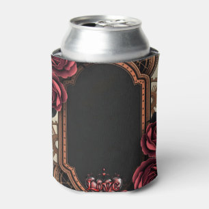 Steamrahmen mit Rote Rosen und Gängen Dosenkühler