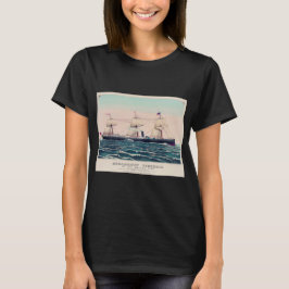 Steamschiff Victoria of the Anchor Line, 1876 T-Shirt