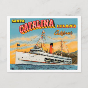 Steamship Catalina Postkarte