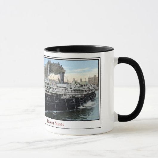 Steamship Eastern Staaten Tasse (Rechts)