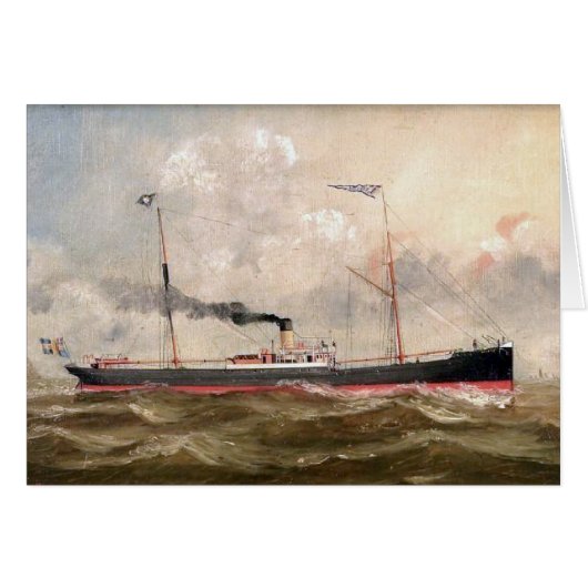 Steamship Louise 1800s (Vorderseite (Horizontal))