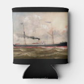 Steamship Louise 1800s Dosenkühler (Rückseite)