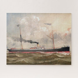 Steamship Louise 1800s Puzzle