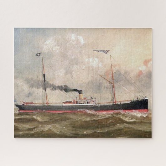 Steamship Louise 1800s Puzzle (Horizontal)