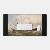 Steamship Louise 1800s Schreibtischunterlage (Tastatur & Maus)
