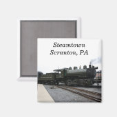 Steamtown Baldwin Magnet (Vorderseite/Rückseite)