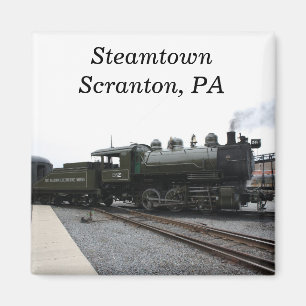 Steamtown Baldwin Magnet
