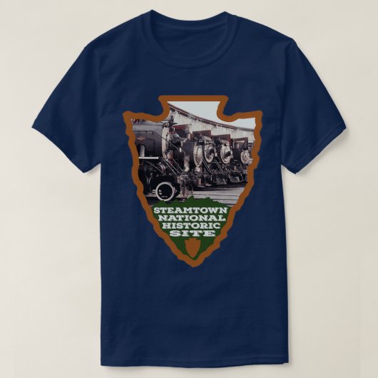 Steamtown National Historic Site arrowhead T-Shirt (Design vorne)