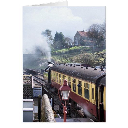 STEAMTRAINS-Karte (Vorne)