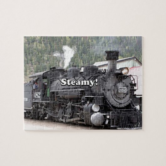 Steamy!: Dampfzug Motor, Colorado, USA Puzzle (Horizontal)