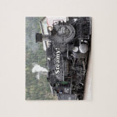 Steamy!: Dampfzug Motor, Colorado, USA Puzzle (Vertikal)