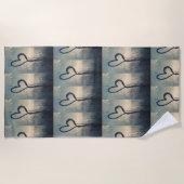 Steamy Hearts Strandtuch (Vorderseite)
