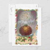 Steamy Plum Pudding Vintage Weihnachten (Vorne/Hinten)