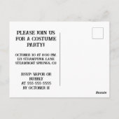 STEAMY STEAMPUNK LADY POSTKARTE (Rückseite)