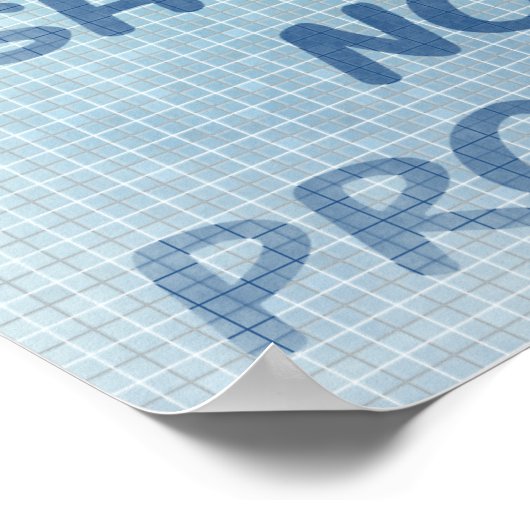 Steamy Tiled Bad Wall Art Poster (Ecke)