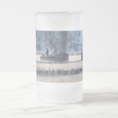 Steamy Winter Angelsee Tanycomo Mattierte Tasse (Mittel)