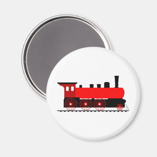 Steamzug Magnet (Vorderseite/Rückseite)