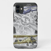 Stearman Biplane Case-Mate iPhone Hülle (Rückseite)