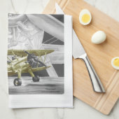 Stearman Biplane Geschirrtuch (Viertel Falte)