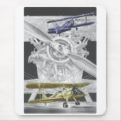 Stearman Biplane Mousepad (Vorne)
