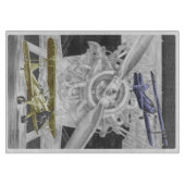 Stearman Biplane Schneidebrett (Vorderseite)