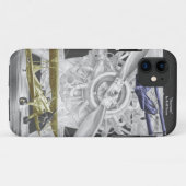 Stearman-Doppeldecker Case-Mate iPhone Hülle (Rückseite (Horizontal))