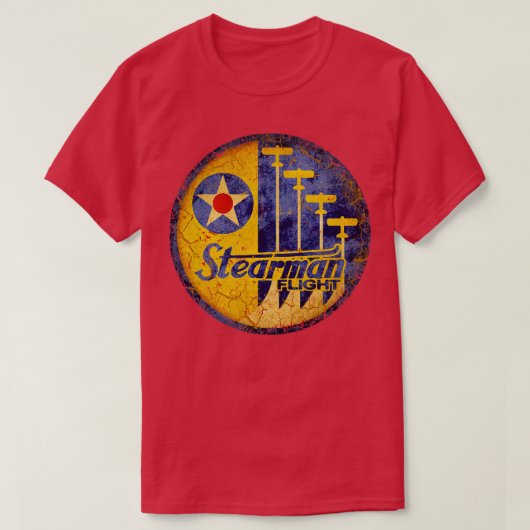 Stearman Flug T-Shirt (Design vorne)