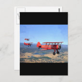 Stearman, PT-17, 1943_Classic Aviation Postkarte (Vorne/Hinten)