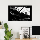 Stearman PT-17 Kaydet Poster (Heimbüro)