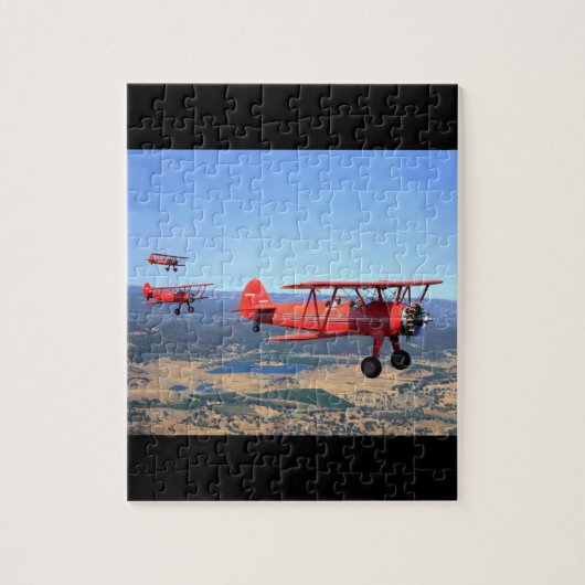 Stearman, PT-17, Luftfahrt 1943_Classic Puzzle (Vertikal)