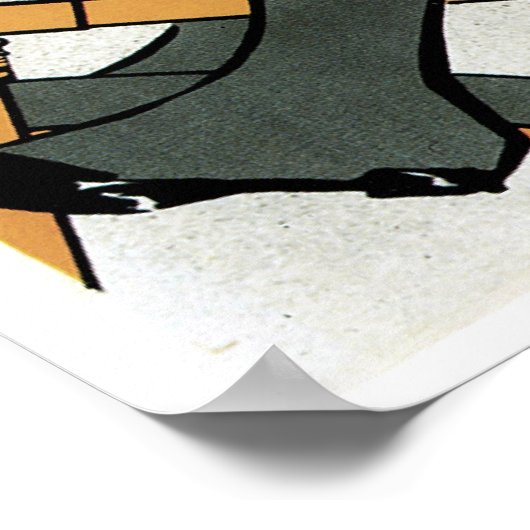 Stearns Bicycle Poster (Ecke)