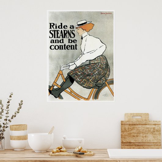 Stearns Bicycle Poster (Küche)