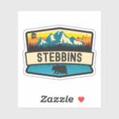 Stebbins, Alaska Aufkleber (Blatt)