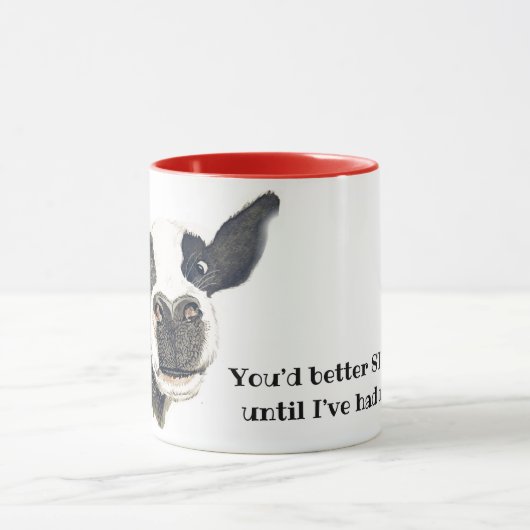 Stechen Clear Cow Tasse (Zentrum)