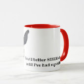 Stechen Clear Cow Tasse (VorderseiteRechts)