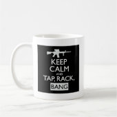 Stechen Sie an, beanspruchen Sie stark, SCHLAGEN Kaffeetasse (Links)