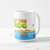 Stechen Sie den Frosch - Teich-Tasse an Kaffeetasse (VorderseiteRechts)