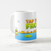 Stechen Sie den Frosch - Teich-Tasse an Kaffeetasse (Vorderseite Links)
