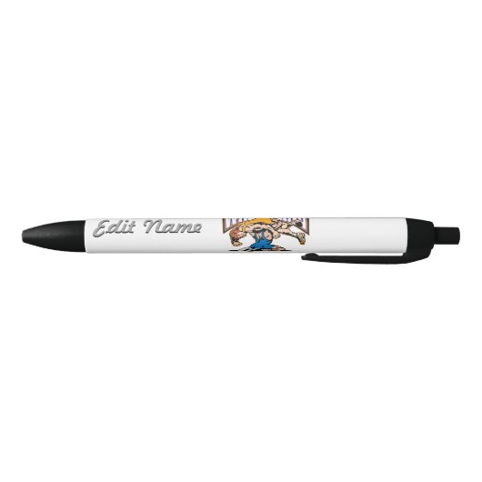 Stechen Sie heraus Ringkämpfer an Kugelschreiber (Unterseite)