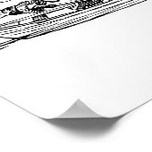 Stechen Sie Ihr eigenes Bootsangebot mit dem lusti Poster (Ecke)