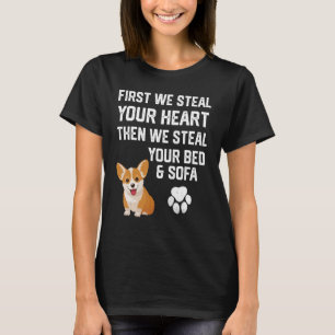 Stechen Sie Ihr Herz Stechen Ihr Bett und Sofa cor T-Shirt