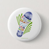 Stechen Sie Schuh - Knopf an Button (Vorderseite)