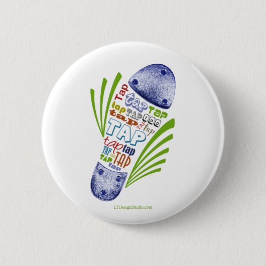 Stechen Sie Schuh - Knopf an Button (Vorderseite)