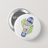 Stechen Sie Schuh - Knopf an Button (Vorne & Hinten)